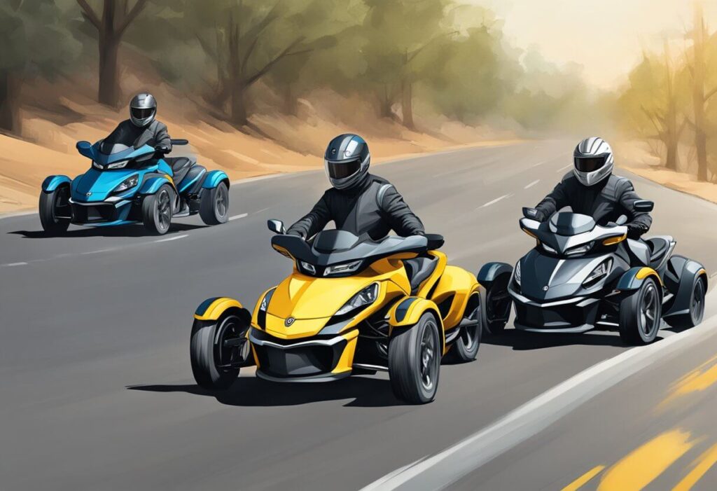 revealing the 0-60 mph times of can-am spyder motorcycles