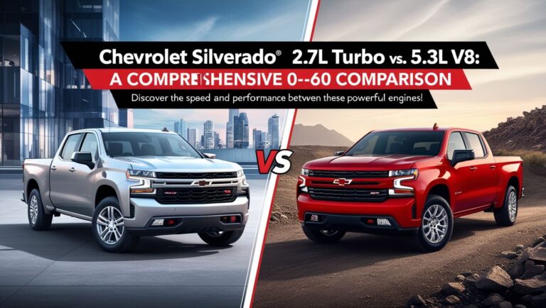 Chevrolet Silverado 2.7L Turbo vs. 5.3L V8