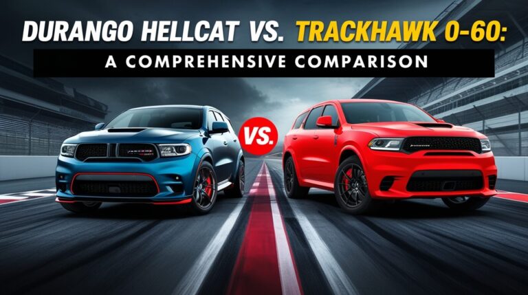 Durango Hellcat vs. Trackhawk 0-60