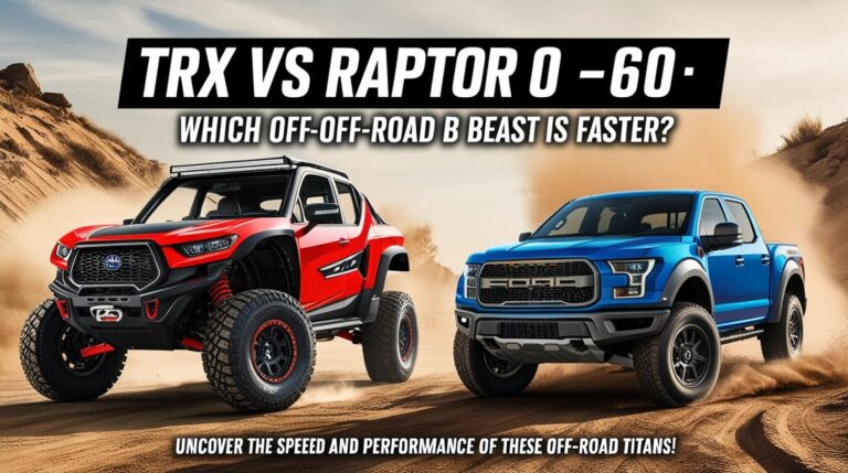 TRX vs Raptor 0-60